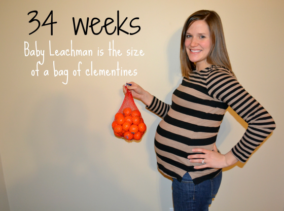 34 wks - bag of clementines w txt